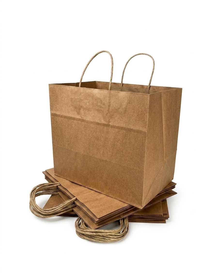 Bolsa de Papel Kraft Estilo DELIVERY