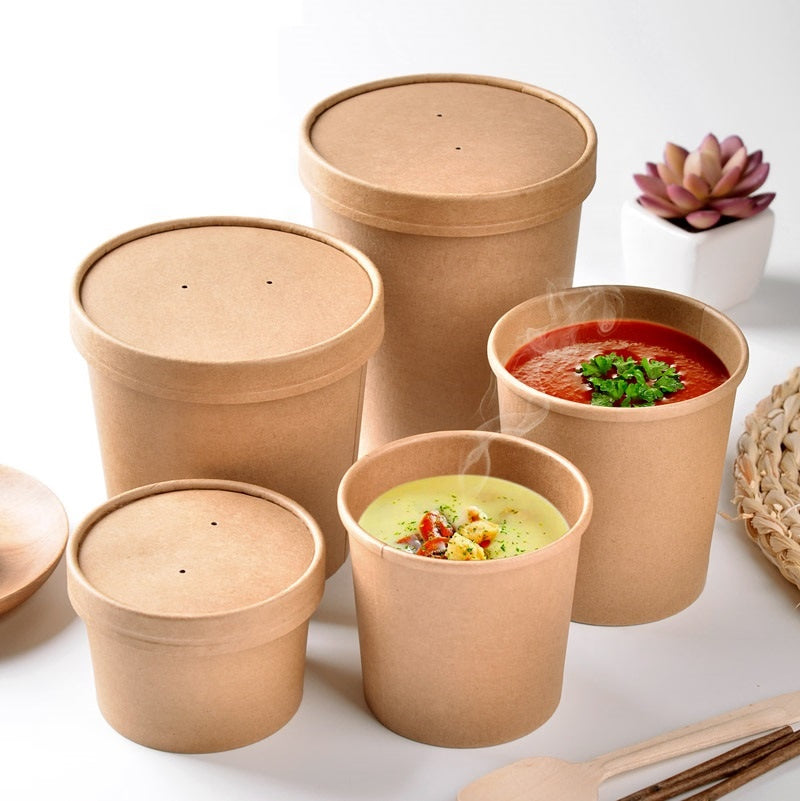 Envase Kraft con Tapa