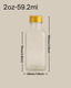 Botella Plástica Pet 2oz-59.2ml