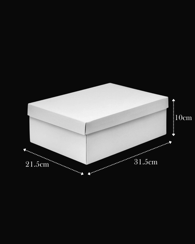 Caja kraft con tapa desplegable