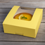 Cajas de Cartulina Armable para Pastelería con Ventana