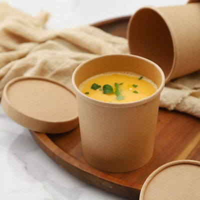 Envase Kraft con Tapa