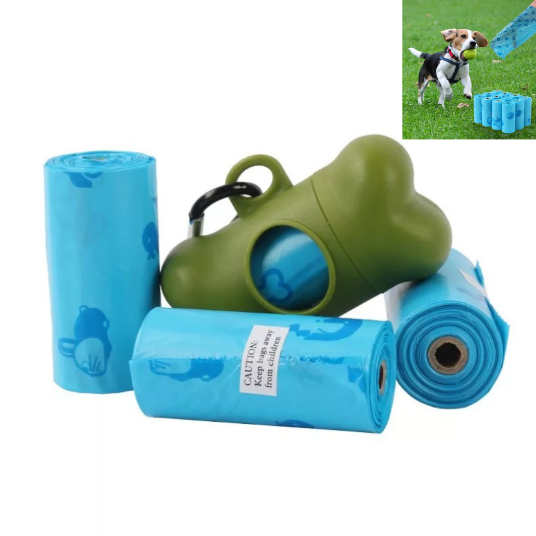 Kit Bolsitas para residuos de Canino Biodegradable (180 Bolsitas)