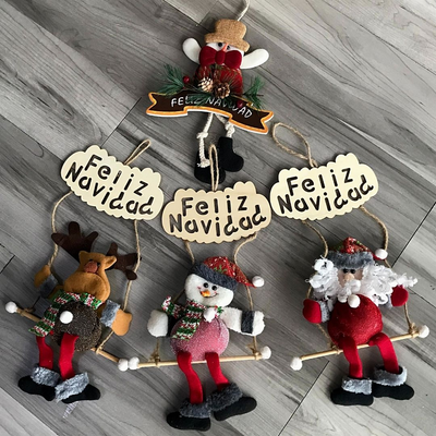 Muñeco Navideño para Puertas