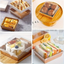 Envases Cuadrados para Embalar Postres