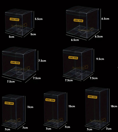 Cajas Acrílicas de Acetato