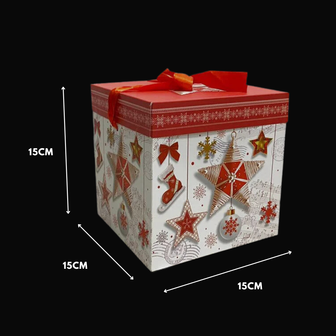 Cajas Navideñas Armables Con Diseños Variados.