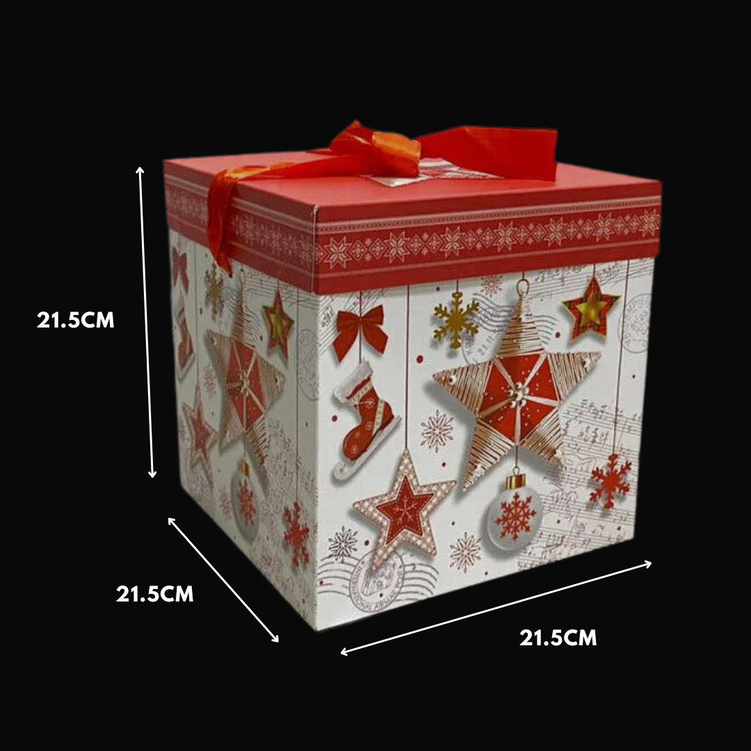 Cajas Navideñas Armables Con Diseños Variados.