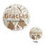 Rollo de Stickers "GRACIAS Por su compra" (500 stickers)