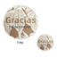 Rollo de Stickers "GRACIAS por su compra" (500 stickers)