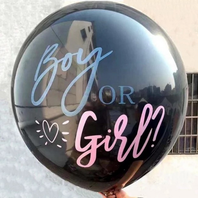 Gender Reveal Globo con Confetti 26"