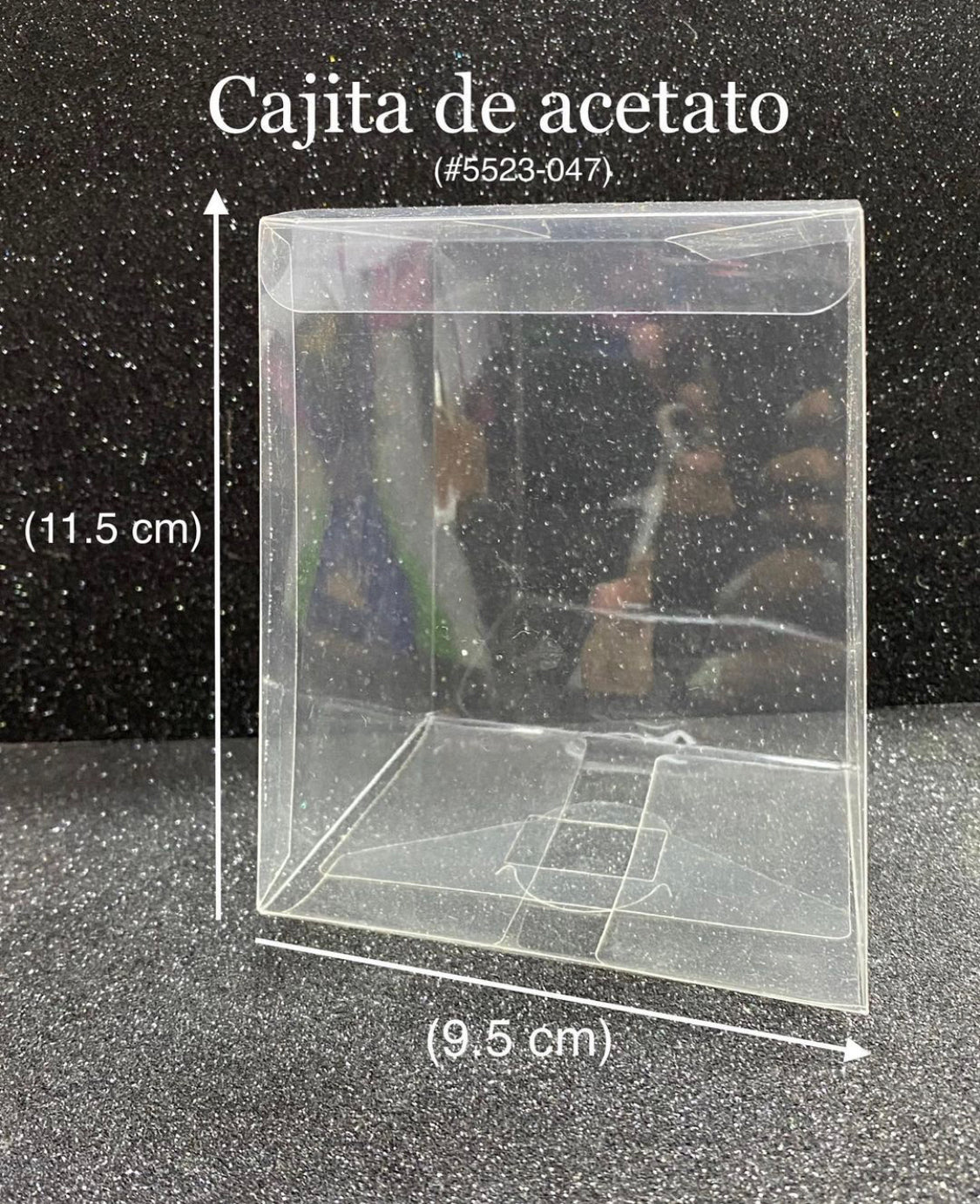 Cajas Acrílicas de Acetato