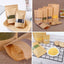 Bolsas Stand Up Pouch Kraft Resellables con Cierre de Cremallera y Ventanilla para Empaque