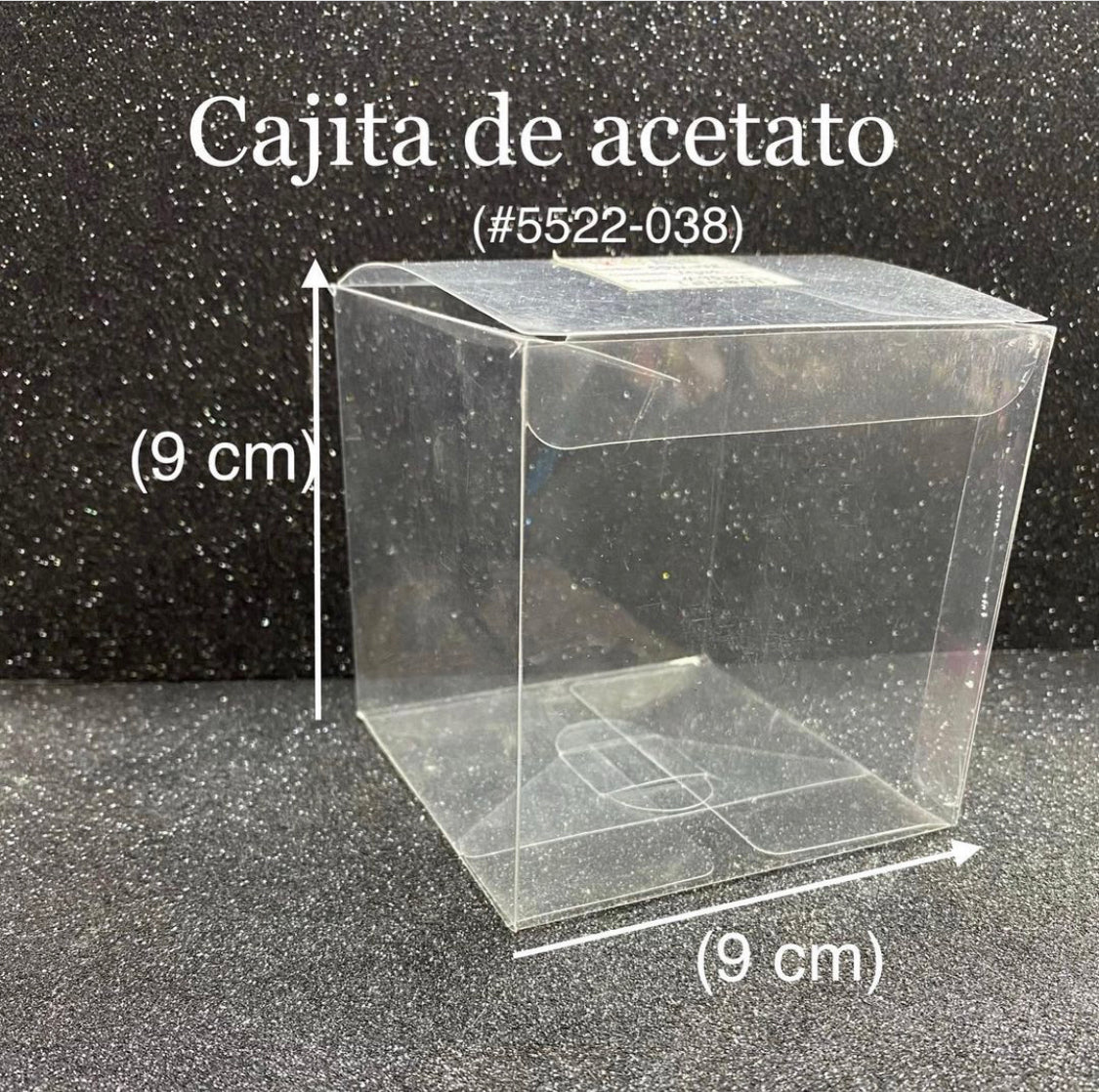 Cajas Acrílicas de Acetato