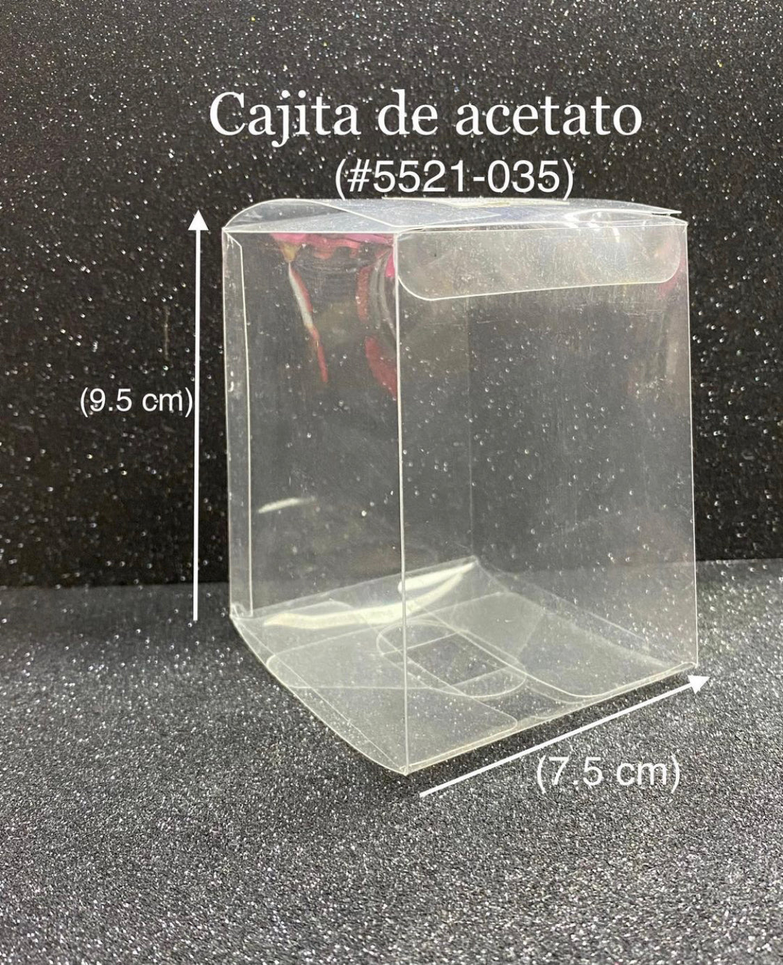 Cajas Acrílicas de Acetato