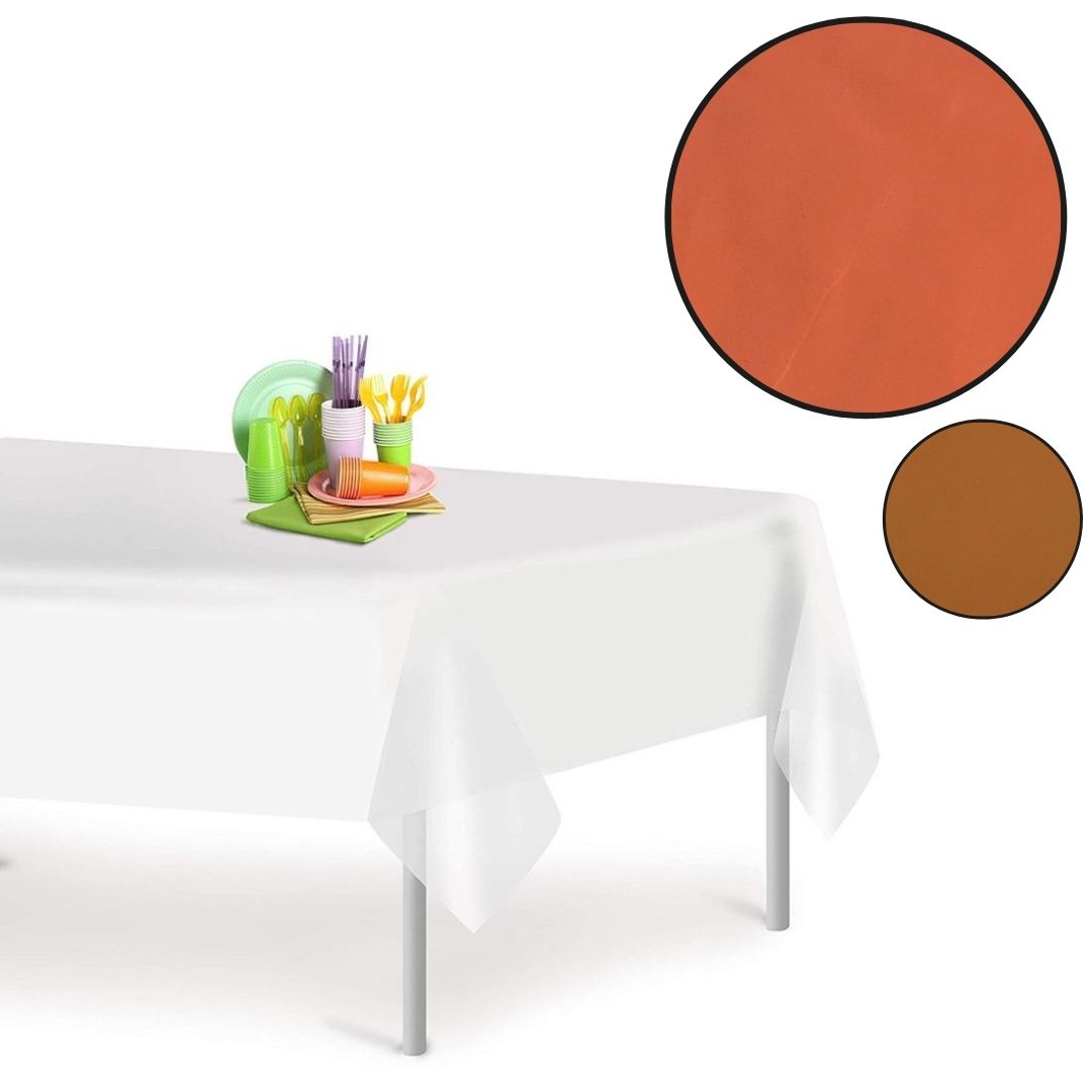 Manteles Rectangulares De Plástico  Para Mesa De Comedor Para Fiestas, Desechable O Reutilizable. de 54"x108"