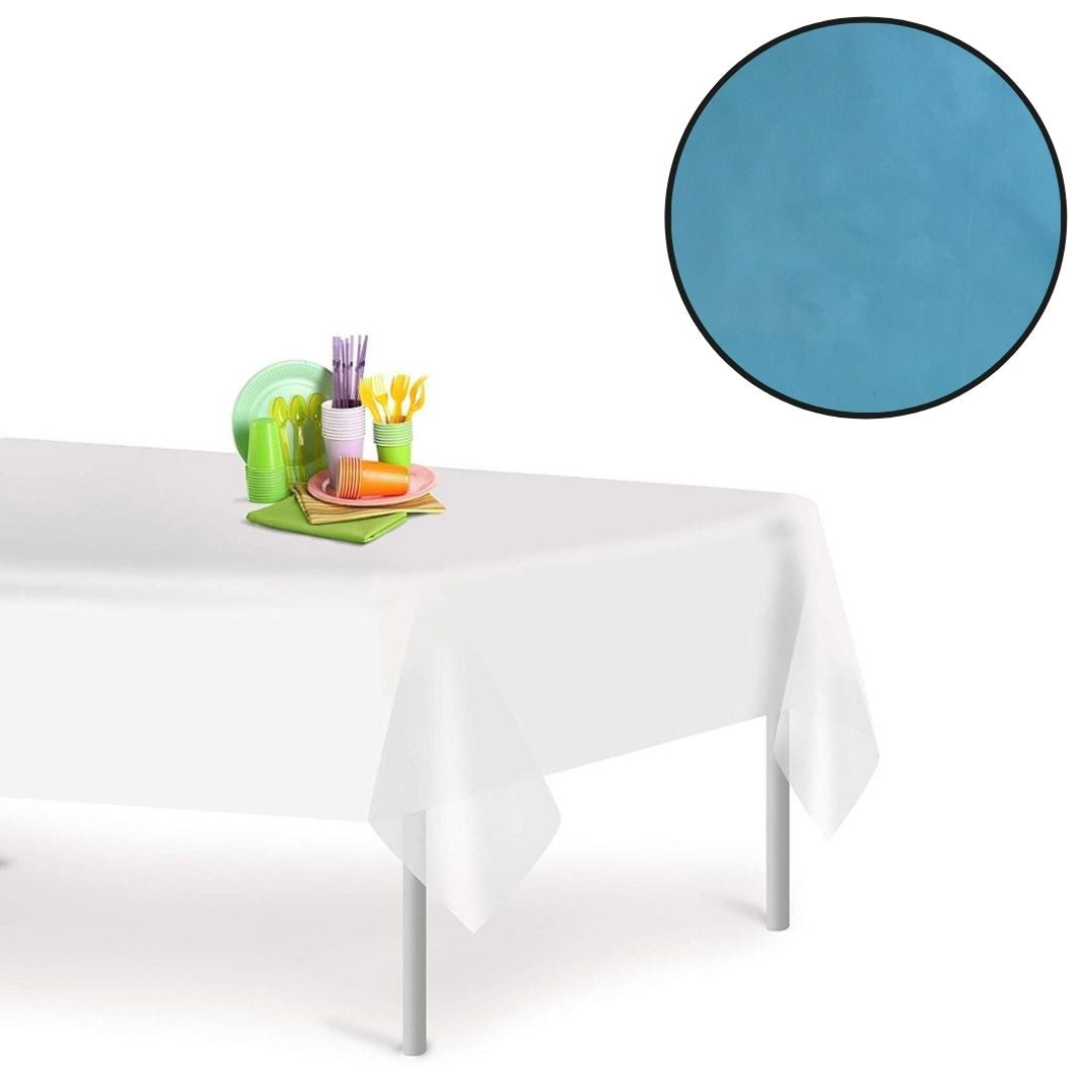 Manteles Rectangulares De Plástico  Para Mesa De Comedor Para Fiestas, Desechable O Reutilizable. de 54"x108"