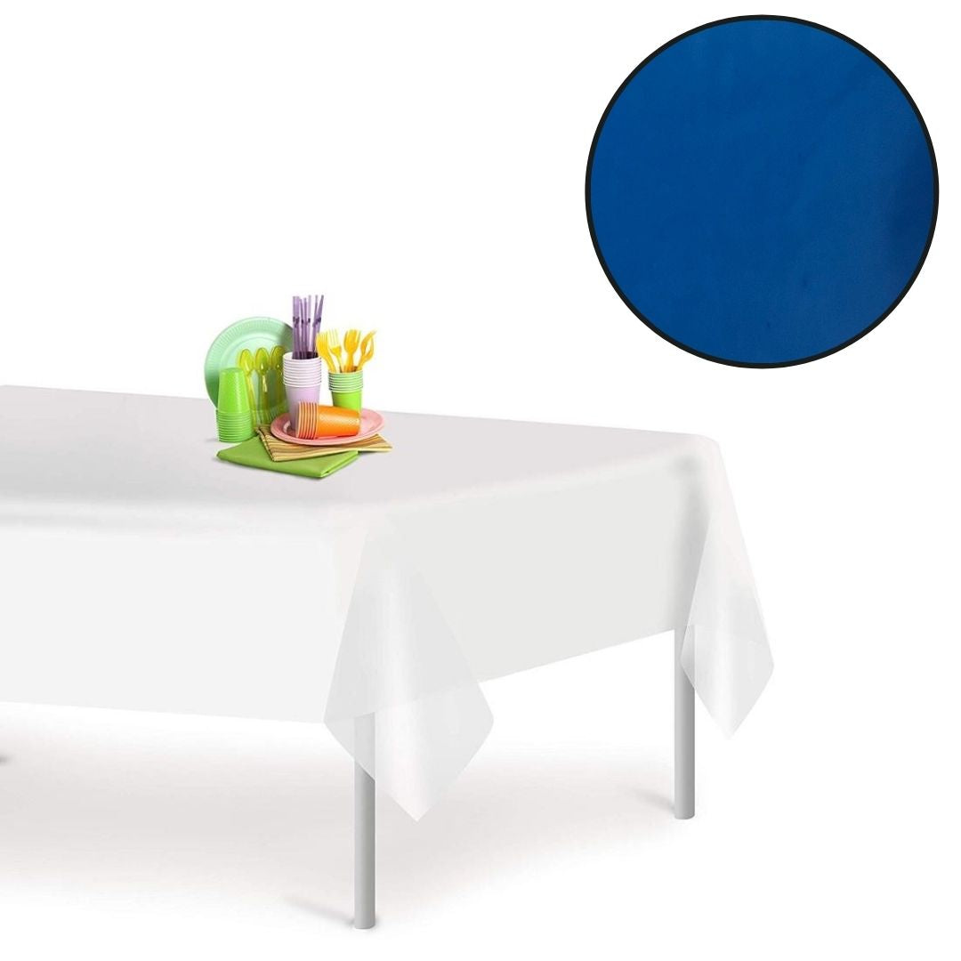 Manteles Rectangulares De Plástico  Para Mesa De Comedor Para Fiestas, Desechable O Reutilizable. de 54"x108"