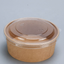 Bowl Kraft con Tapa PET transparente