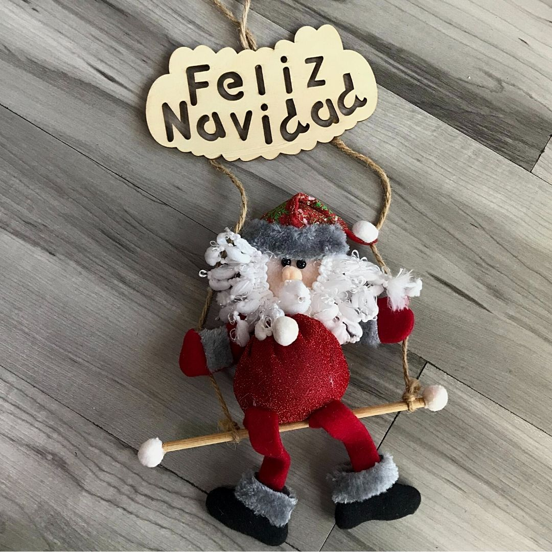 Muñeco Navideño para Puertas